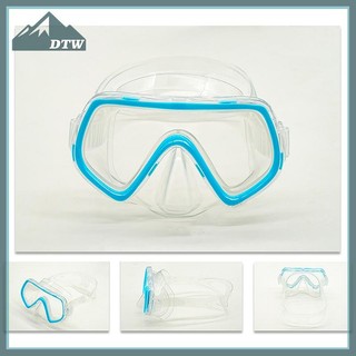 Mặt nạ lặn AAVN Kính bơi chống nước Toàn cảnh HD dành cho người lớn Thanh niên Váy silicon chống sương mù có nắp mũi Thiết bị bơi lội AFD