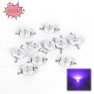 Pnpia 10 Chiếc Bóng Đèn LED 3W Đèn UV Chip Đèn LED 395nm Cửa Hàng