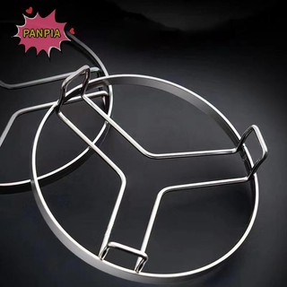 Pnpia Giá hấp tròn bằng thép không gỉ Máy hấp al Giá đỡ nồi nướng gia đình Dụng cụ nấu ăn Boutique