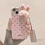 Ốp Điện Thoại Mềm 3D Gấu Thỏ Dễ Thương Cho iPhone 17 16 15 14 13 12 11 Pro Max X Xr Xs Max 7 8 Plus