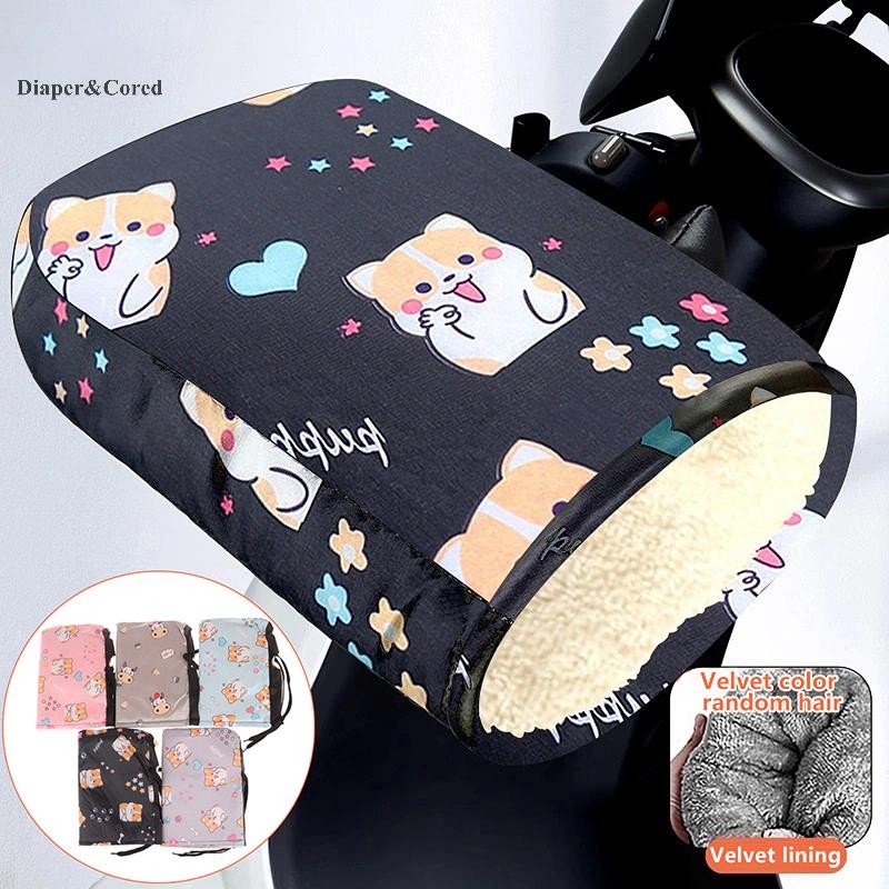 Găng Tay Lái Xe Máy, Xe Đạp Mùa Đông Chống Nước, Giữ Nhiệt, 1 Cặp CORED YTH