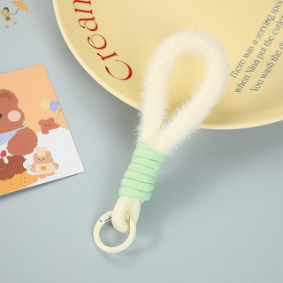 [Gou] Móc Khóa Dây Sang Trọng Sáng Tạo Cho Ốp Lưng Điện Thoại Nữ Chống Mất Dây Thắt Nút Dây Xích Chìa Khóa Ô Tô Tự Làm Phụ Kiện Móc Khóa Thời Trang VN