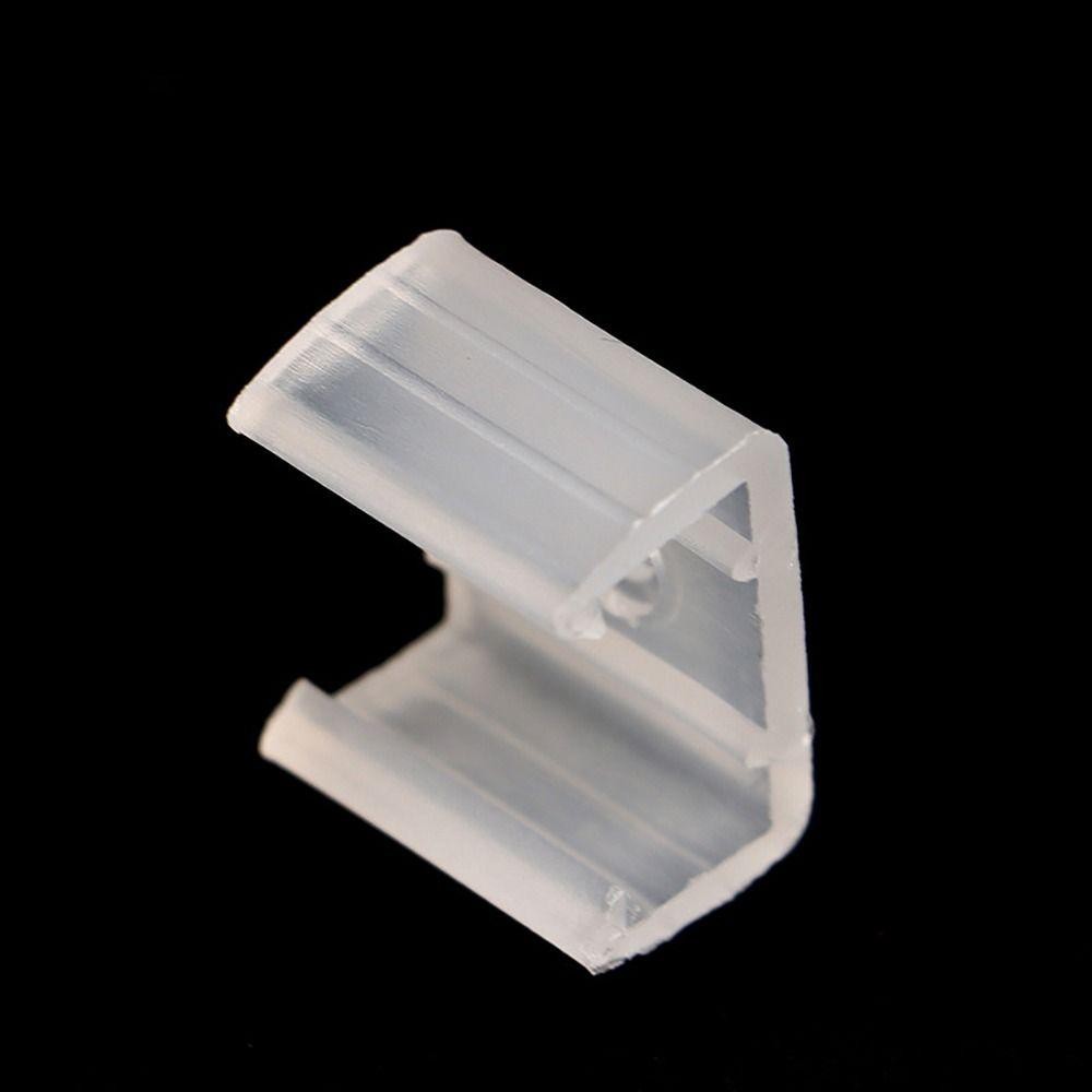 [Vận chuyển nhanh] Khóa gắn đèn SIMPLEAID 100 chiếc, Kẹp cố định dải đèn LED bằng nhựa 8-20mm, 5050 / 5730 / 2835 Lắp đầu nối giá đỡ đèn tường COB linh hoạt 220V