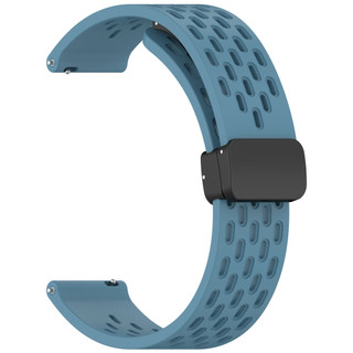 Dây đeo khóa từ tính bằng silicon 18mm cho Garmin Venu 4s 3s 2s / Forerunner 255S 265S / Vivoactive 4s / Active S