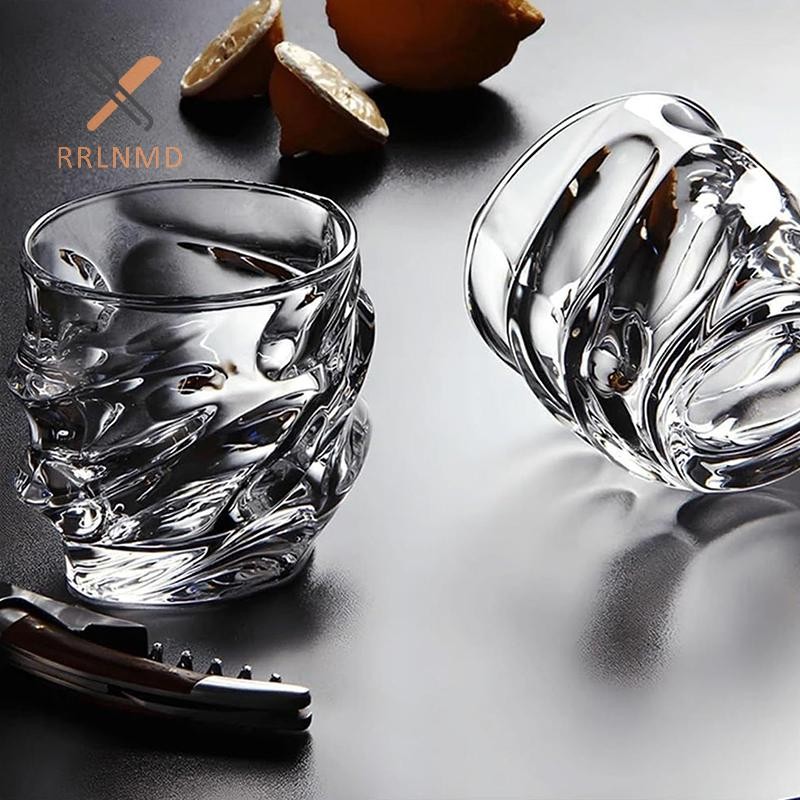 Rrlnmd 330ML Trong Suốt Whisky Thủy Tinh Nhật Bản Whisky Kính Cho Scotch Bourbon Rượu Gin Nước Cocktail Vintage Rượu Ly MỚI