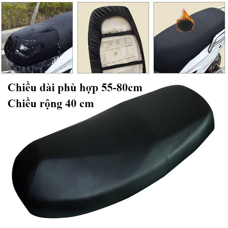 Bọc Yên Xe Máy Bằng Da PU,chống thấm và chống trầy xước,Chống trơn chống bụi,Bọc bảo vệ yên xe máy