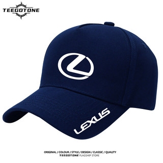 Logo Lexus nắp mỏ vịt nam nữ cotton thấm mồ hôi che nắng Có thể điều chỉnh Đường phố mũ bóng chày thể thao ngoài trời và giải trí 0521