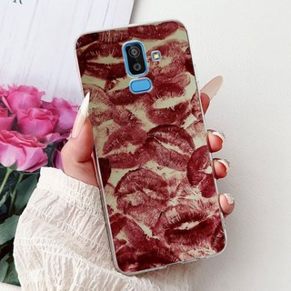 Dành Cho Samsung J8 2018 Ốp Lưng J810 SM-J810F Vỏ Silicon Hoạt Hình Dễ Thương Mèo Hổ Nhện Trong Suốt Ốp Lưng Điện Thoại Cho Samsung Galaxy J8 Vỏ
