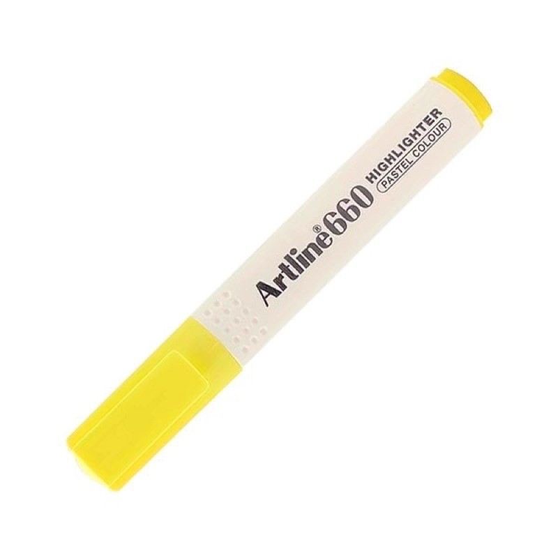 Bút dạ quang, bút nhớ dòng, bút high light bộ màu Pastel Artline Nhật Bản EK-660.