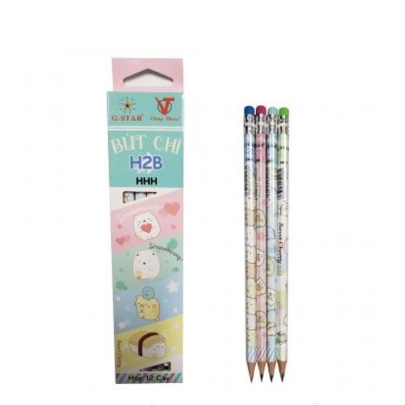 Bút chì Gstar HHH-H2B : 1 hộp 12 cây