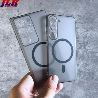 [Jlk] Ốp Lưng Cứng Siêu Từ Tính S25 Cho Samsung S24 S25 S23 Ultra Galaxy S22 S24 Plus Slim Matte Siêu Mỏng PC Chống Sốc