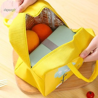 Deyangk Hoạt Hình Cách Nhiệt Hộp Cơm Trưa Túi Tote Cầm Tay Bento Túi Cách Nhiệt Ăn Trưa Lá Nhôm Dày Hộp Cơm Trưa Túi VN