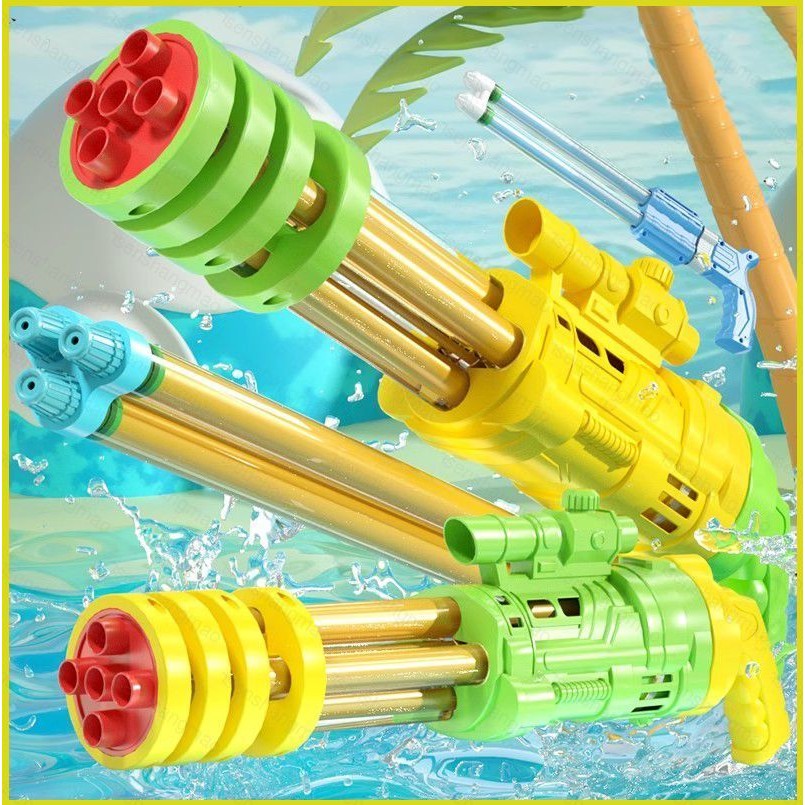 PS1 Kéo Nước Máy Trẻ Em Mùa Hè Thể Thao Ngoài Trời Chơi Nước Đảng Đồ Chơi Quà Tặng Cho Trẻ Em SP1