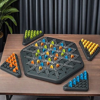 Cờ Tam Giác, Cờ Liên Xích - Đồ Chơi Trí Tuệ Board Game Phát Triển Tư Duy Cho Bé.