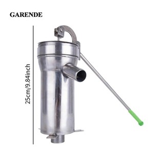 Máy bơm giếng bằng tay Garende Thép không gỉ hiện đại cho bình hút giếng sâu 10M cho sân sau ngoài trời Ao nước ngầm sân vườn