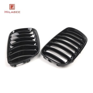 Lưới tản nhiệt thận phía trước 51137113733 51137113734 Lắp đặt dễ dàng cho phụ kiện ô tô BMW x5 E53 Facelift 2003-2007