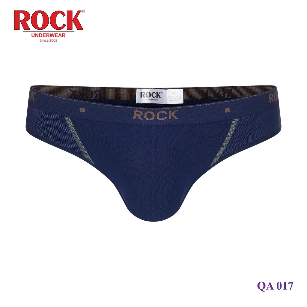 Quần lót nam cao cấp phối lưới độc quyền cá tính ROCK 017 cotton 4 chiều thấm hút tốt, thoáng mát