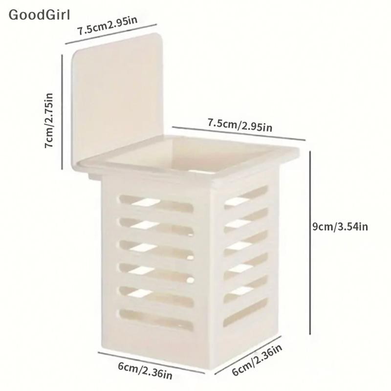 [GoodGirl] Nhà Bếp Nhựa Đũa Treo Tường Dao Kéo Giỏ Thoát Nước Hộp Bảo Quản Nhà Bếp Bộ Đồ Ăn Muỗng Thoát Nước VN