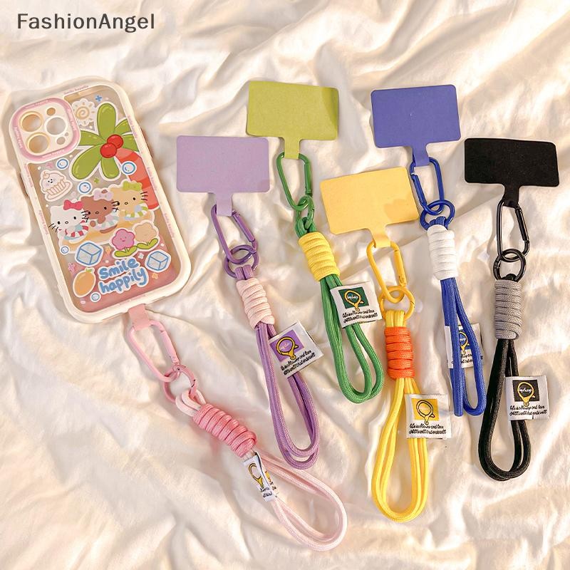 FashionAngel Điện Thoại Di Động Dây Trang Trí Có Thể Mang Theo Dây Xoắn Chống Mất Mặt Dây Chuyền Thời Trang Cổ Tay Mạnh Mẽ Dây Ngắn VN