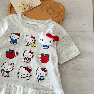 Áo thun ngắn tay cho bé gái mùa hè
