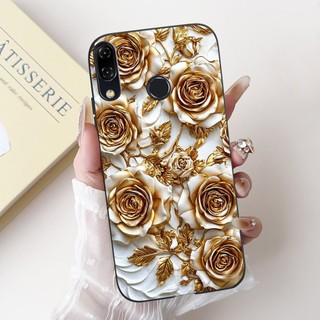 Vỏ Mềm Cho Asus Zenfone 5 ZE620KL X00QD X00QDA / Zenfone 5Z ZS620KL Z01RD Ốp Lưng Chống Sốc Sơn Hoa Thời Trang Thoáng Mát