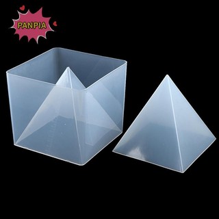 Pnpia Siêu Lớn Kim Tự Tháp Nhựa Khuôn Silicon Nhựa Trang Sức Làm Khuôn 15cm Boutique