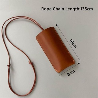 Túi đựng kính râm NCE da PU, có dây buộc và điều chỉnh được, đa chức năng cho phụ kiện trang sức