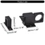 Yoo Stable Auto Locking Spring Latches Bu lông nhôm để tăng cường bảo vệ lối vào