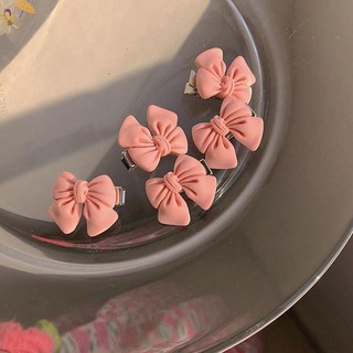 [GOU] 5 Chiếc Cô Gái Dễ Thương Hồng Hoa Trái Tim Nơ Đào Kẹp Tóc Ngọt Ngào Tóc Bện Kẹp Tạo Kiểu Tóc Bobby Pin Cho Nữ VN