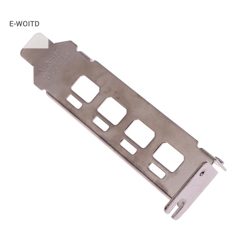 E-woitd Bộ chuyển đổi cấu hình thấp / cao Cổng vách ngăn 4DP cho AMD FirePro W4100 Thẻ Video đồ họa toàn chiều cao nửa chiều cao HNVN