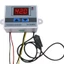 Niki 12V 24V 220V Bộ điều khiển độ ẩm kỹ thuật số Máy đo độ ẩm Công tắc Bộ điều khiển Cảm biến độ ẩm cho độ chính xác pha tại nhà