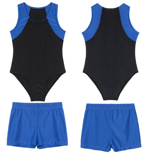 Yhong Boys Thể dục dụng cụ Leotard Tập múa ba lê Tập luyện thi đấu giảm lực