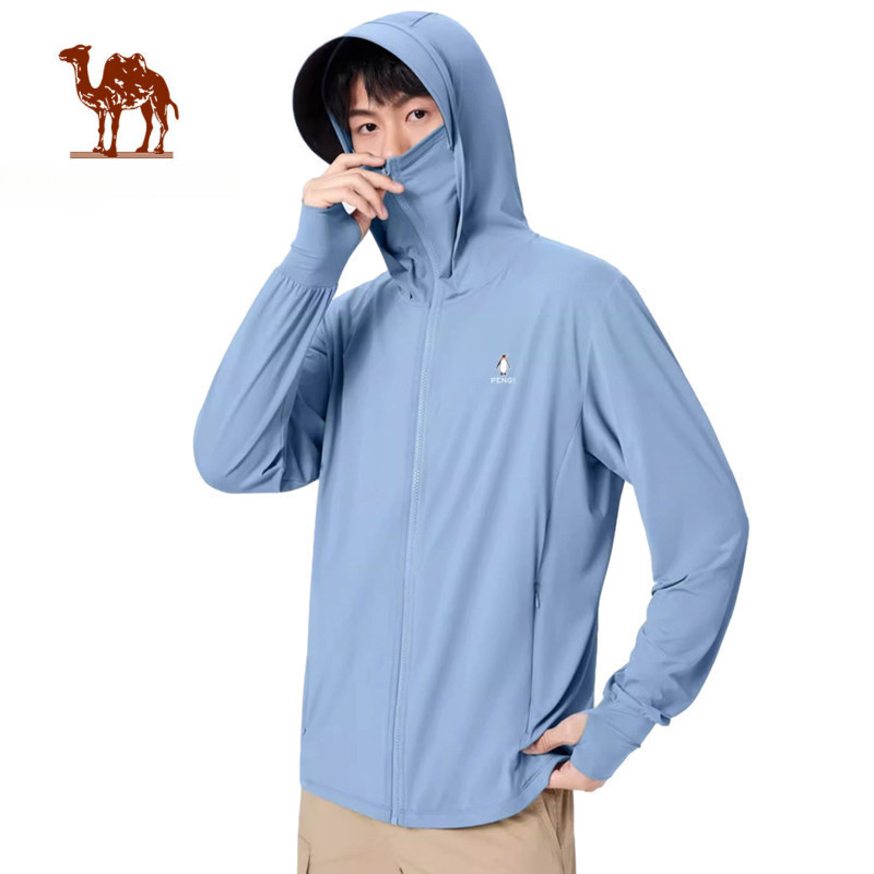 Ảnh CAMEL CROWN Nam Original Sợi Chống Nắng Nam Upf100 + Quần Áo Câu Cá Ngoài Trời Chống Tia UV Mát 1