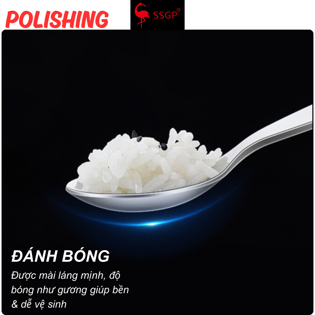 Muỗng ăn dặm cho bé tập ăn cao cấp SSGP - Thìa tập ăn Muỗng cho bé ăn dặm Muỗng silicon cho bé