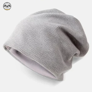 Phong cách Nhật Bản Muji Style / Mũ cọc lông cừu cao cấp / Mũ dệt kim ấm áp đơn giản / Mũ chui đầu chất lượng cao thu đông