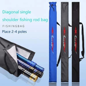 Tmoy 130CM túi đựng cần câu vải Oxford gấp di động chống thấm nước dung tích lớn cho câu cá TCVN