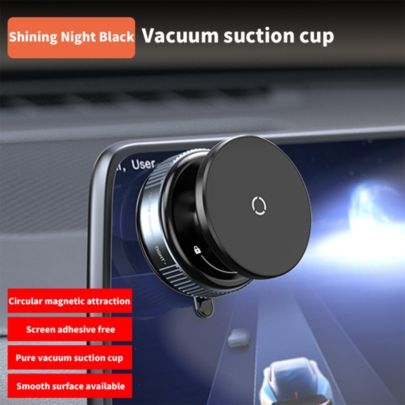 Giá đỡ hỗ trợ điện thoại thông minh ô tô Moon có chân không hút để điều hướng cuộc gọi rảnh tay