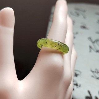 Vòng ngọc bích hoàn toàn tự nhiên, Vòng ngọc bích, nữ, loại băng cao, mực, hoa nổi, gà xương đen, Vòng chạy cầm tay, nhẫn đeo Nhẫn, Ngọc Bích