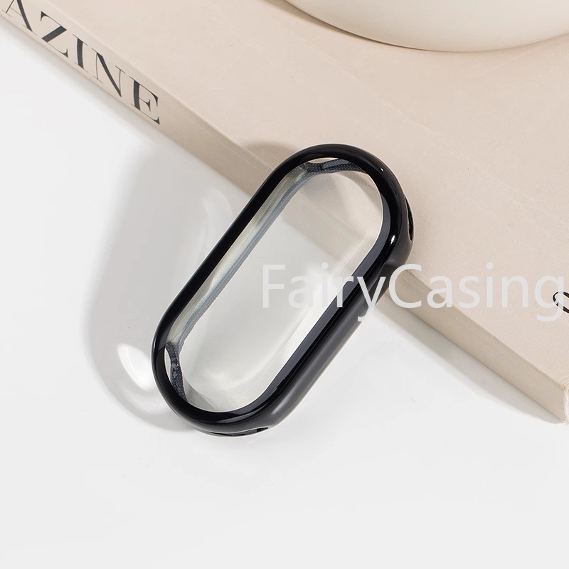 Vỏ bảo vệ cho Xiaomi Mi Band 10 8 9 NFC Bảo vệ màn hình TPU mềm Điều khiển cảm ứng nhạy cảm Miband 9 8 Phụ kiện