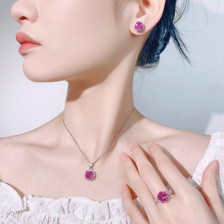 Châu Âu Mỹ ins Phong Cách Mới Hình Bát Giác Thiên Niên Kỷ Hoa Hồng Cắt Đỏ Phù Hợp Với Nữ