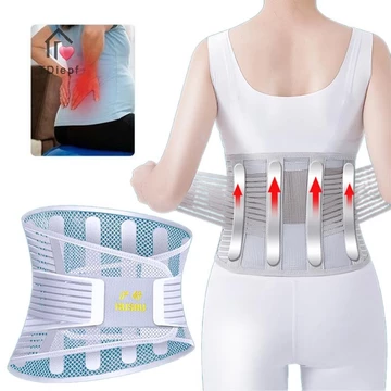 [TDiepf] Đai hỗ trợ thắt lưng Hỗ trợ cột sống Corset Đai hỗ trợ lưng tiện dụng Đai thắt lưng thoáng khí Có thể điều chỉnh để làm việc MỚI