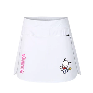 Mới A-line váy cầu lông váy ngắn quần vợt nữ giả hai chống ánh sáng tập thể dục chạy váy ngắn khô nhanh quần yoga