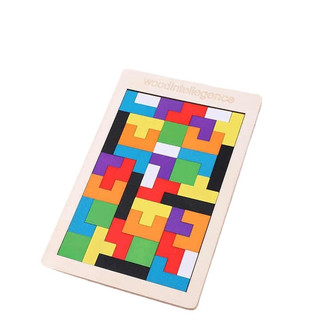Đồ Chơi Xếp Hình Tetris Size Đại, Xếp Gạch Gỗ Russia Block Tetris Đồ Chơi Thông Minh Phát Triển Trí Tuệ Cho Bé Từ 3 TuổI