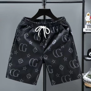 Quần short nam mùa hè quần mới dáng rộng năm phần tư quần