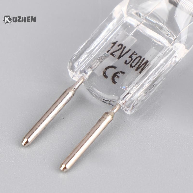 KUZHEN 1Pc Bóng Đèn G6.35 12V 20W/35W/50W/70W/100W cho máy làm việc, kính hiển vi, dụng cụ quang, đèn hương thơm