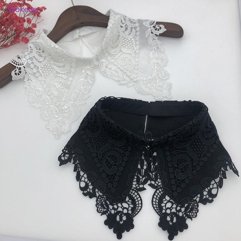 Woke Mới Bán Chạy Thời Trang Bé Gái Cổ Giả Trang Trí Cổ Áo Cổ Có Thể Tháo Rời Cho Áo Len Trang Trí Đầm