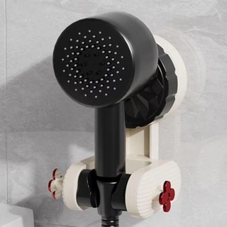 Giá đỡ đầu vòi hoa sen có thể điều chỉnh góc, cốc hút không khoan, chịu lực mạnh, đế vòi hoa sen, giá đỡ vòi phun nước cố định
