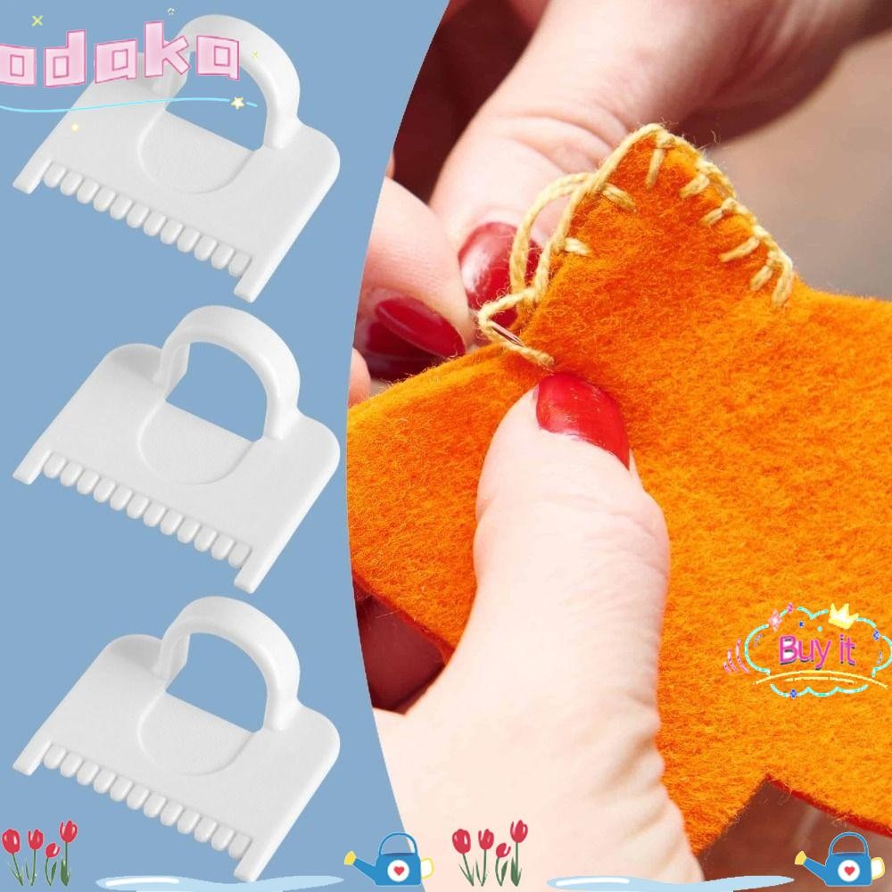 Đồng hồ đo may khóa khâu cạnh ODAKA, Bản mẫu may chống trượt, Công cụ đo kim may Quilting đa chức năng cho dụng cụ hỗ trợ may vá