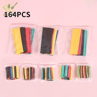 [ELOY] 328 Chiếc Ống Co Nhiệt Cách Nhiệt Polyolefin Tay Ống Bọc Dây Các Loại Ống Co Bọc Dây Cáp Bộ Nóng VN