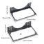 Giá đỡ nguồn điện Niki SFX Giá đỡ kim loại SFX với cài đặt không gian quạt 12cm14cm Tùy chỉnh hiệu suất làm mát